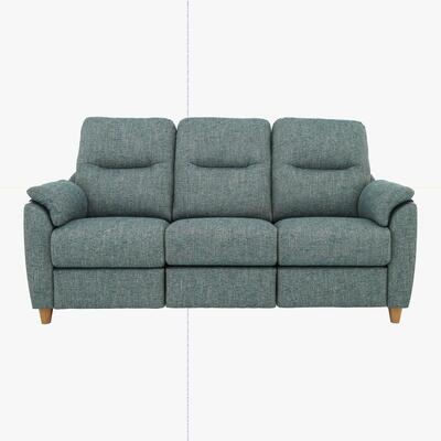 Furniture Village G Plan - Spencer 3 Seater Fabric Power Recliner Sofa