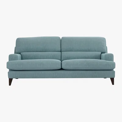 Furniture Village The Lounge Co. - Romilly 4 Seater Fabric Sofa - Blue