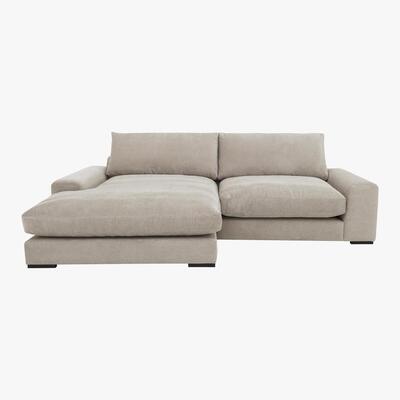 Furniture Village Chill Reversible Chaise Sofa - Grey
