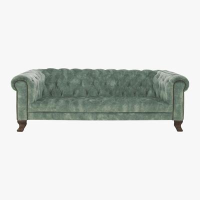 Furniture Village Alexander and James - Camden Collection Hampton 4 Seater Fabric Sofa - Green