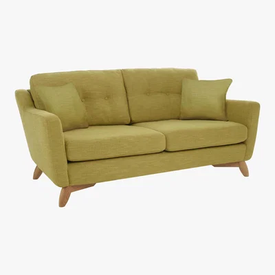 Furniture Village Ercol - Cosenza Large Fabric Sofa - Green