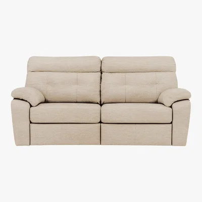 Furniture Village G Plan - Miller 3 Seater Fabric Sofa - Beige