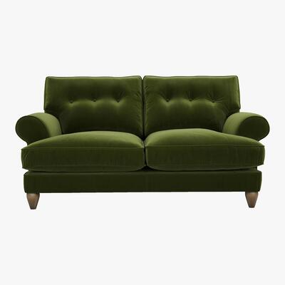 Furniture Village The Lounge Co. - Bronwyn 2.5 Seater Fabric Classic Back Sofa - Green