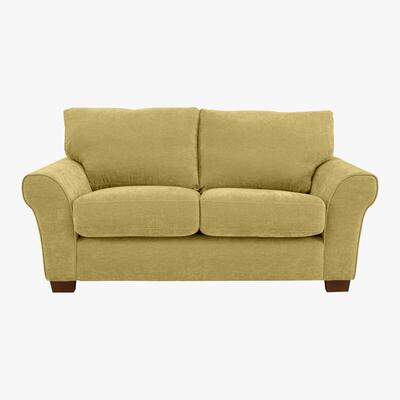 Furniture Village Rosie 2 Seater Fabric Sofa - Yellow