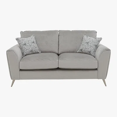 Furniture Village Gabriella 2 Seater Fabric Sofa - Grey