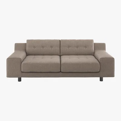 Habitat Hendricks Natural FaBric 3 Seater Sofa, Natural