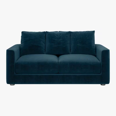 Habitat Rupert Ink Blue 2 Seat Sofabed, Blue