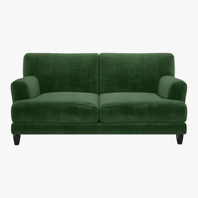 Habitat Askem Moss Green 2 Seater Sofa, Moss Green