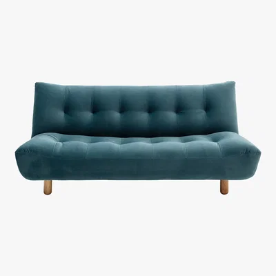 Habitat Habitat Kota 3 Seater Fabric Sofa Bed - Teal, Teal