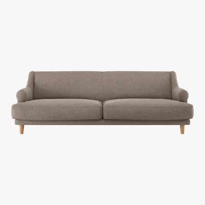 Habitat Townsend Natural FaBric 4 Seater Sofa, Natural