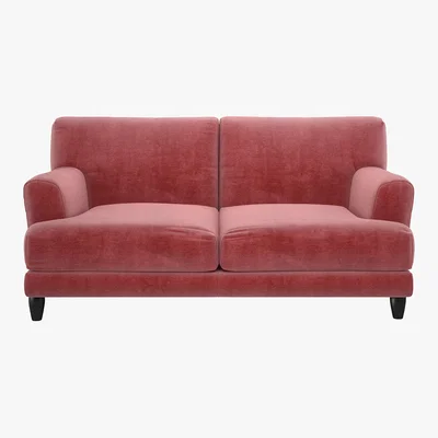 Habitat Askem Dusty Rose 2 Seater Sofa, Dusty Rose