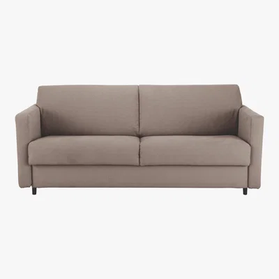 Habitat Howi Natural FaBric 3 Seater Sofa Bed, Natural
