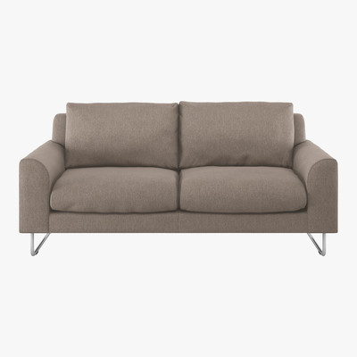 Habitat Lyle Natural FaBric 2 Seater Sofa, Natural