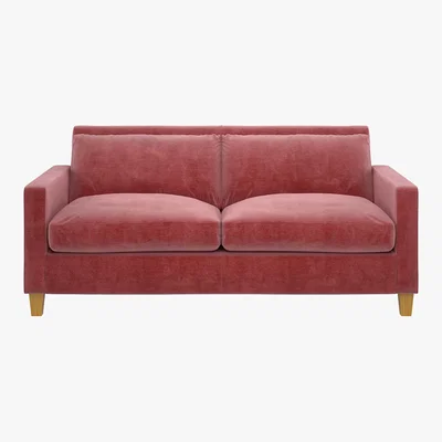 Habitat Chester Dusty Rose 2 Seater Sofa, Dusty Rose