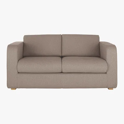 Habitat Porto Natural FaBric 2 Seater Sofa, Natural
