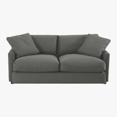 Habitat Colin Charcoal Grey FaBric 2 Seater Sofa, Charcoal