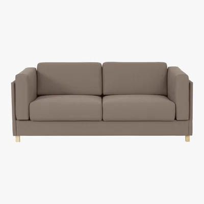 Habitat Colombo Natural FaBric 3 Seater Sofa Bed, Natural