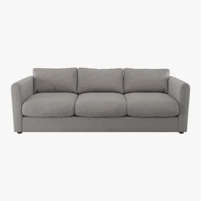 Habitat Joshua Grey FaBric 4 Seat Sofa, Grey