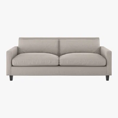 Habitat Chester Natural Textured FaBric Sofa, Natural