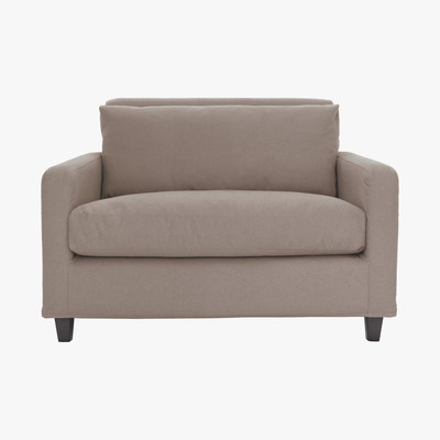 Habitat Chester Natural FaBric Compact Sofa, Natural