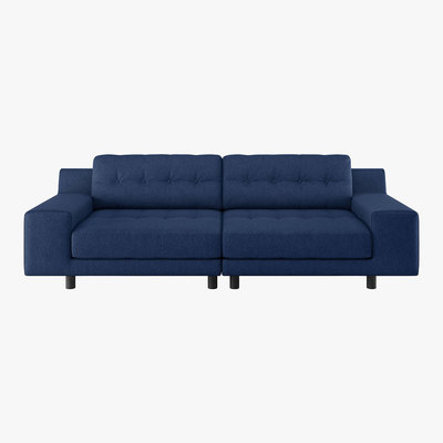 Habitat Hendricks Blue FaBric 4 Seater Easy Access Sofa, Blue