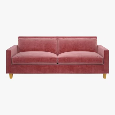 Habitat Chester Dusty Rose 3 Seater Sofa, Dusty Rose