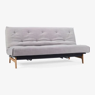 John Lewis Innovation Living Alask Sofa Bed with Pocket Sprung Mattress, Linen Ash Grey