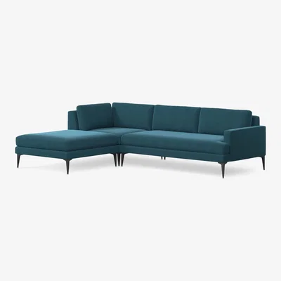 John Lewis west elm Andes Large 3 Seater LHF Sectional Sofa