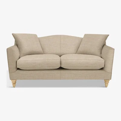 John Lewis Croft Collection Melrose Medium 2 Seater Sofa, Light Leg, Hope Caramel