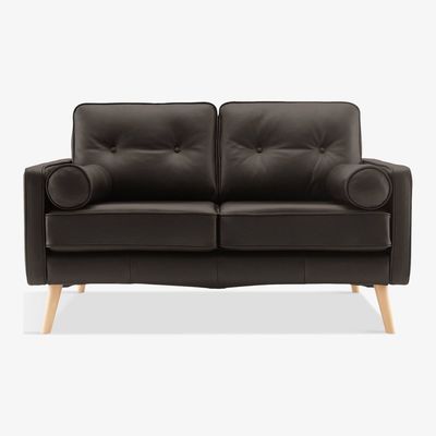 John Lewis G Plan Vintage The Sixty Five Small 2 Seater Leather Sofa