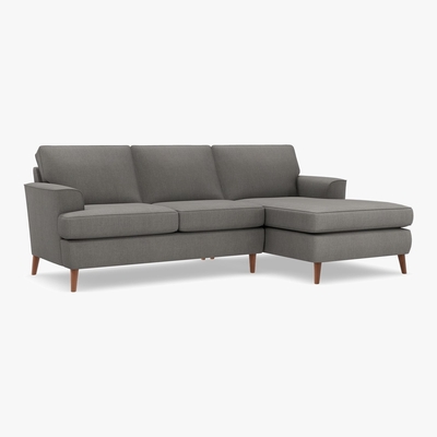 Marks & Spencer M&S Copenhagen Corner Chaise Sofa (Right-Hand) - R3STC - Terracotta, Terracotta,Light Grey,Grey,Navy,Ochre,Teal,Blush Pink,Natural,Sage