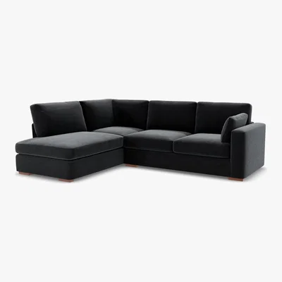 Marks & Spencer M&S Boston Corner Chaise Sofa (Left-Hand) - L3STC - Dark Ochre, Dark Ochre,Grey,Steel,Charcoal,Navy,Duck Egg,Dusky Pink,Natural,Ochre,Emerald,Peacock
