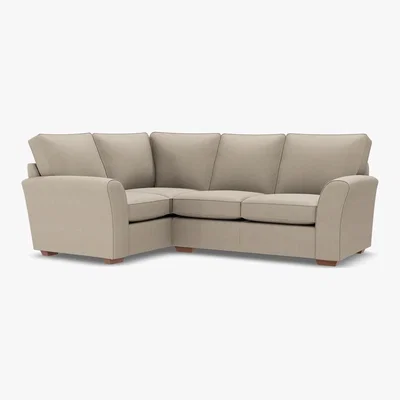 Marks & Spencer M&S Lincoln Extra Small Corner Sofa (Left-Hand) - EXSLC - Terracotta, Terracotta,Navy,Ochre,Light Grey,Grey,Blush Pink,Teal,Sage,Natural