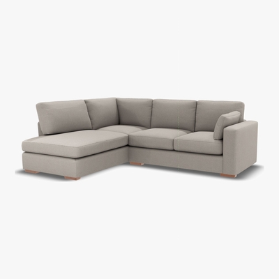 Marks & Spencer M&S Boston Small Corner Chaise Sofa (Left-Hand) - SLHCH - Dark Ochre, Dark Ochre,Grey,Steel,Charcoal,Navy,Duck Egg,Dusky Pink,Natural,Ochre,Emerald,Peacock