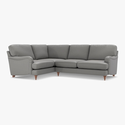 Marks & Spencer M&S Rochester Small Corner Sofa (Left-Hand) - SLCNR - Navy, Navy,Grey,Emerald,Dusky Pink,Dark Ochre,Peacock,Ochre,Natural,Steel,Charcoal,Duck Egg