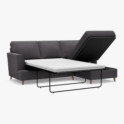 Marks & Spencer M&S Copenhagen Corner Chaise Storage Sofa Bed (Right-Hand) - RHSSB - Navy, Navy,Ochre,Terracotta,Light Grey,Grey,Teal,Blush Pink,Natural,Sage