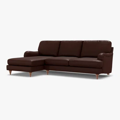 Marks & Spencer M&S Rochester Corner Chaise Sofa (Left-Hand) - L3STC - Navy, Navy,Grey,Emerald,Dusky Pink,Dark Ochre,Peacock,Ochre,Steel,Duck Egg,Natural,Charcoal