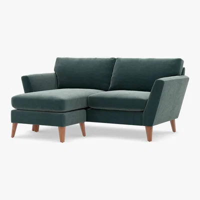 Marks & Spencer M&S Foxbury Corner Chaise Sofa - CHSE - Teal, Teal,Grey,Terracotta,Navy,Ochre,Light Grey,Blush Pink,Sage,Natural
