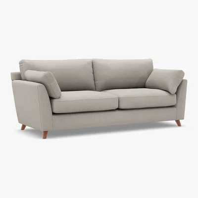 Marks & Spencer M&S Oscar Large Sofa - Almond, Almond,Ochre,Navy,Denim,Grey,Linen,Soft Teal,Duck Egg,Natural,Silver,Dark Teal,Mushroom,Dark Grey,Charcoal,Blush,Blue
