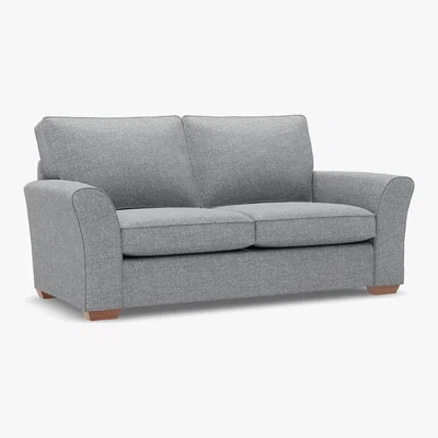 Marks & Spencer M&S Lincoln Medium Sofa - Grey, Grey,Linen,Duck Egg,Blush,Mushroom,Dark Grey,Soft Teal,Natural,Silver,Dark Teal,Navy,Charcoal,Almond,Ochre,Denim