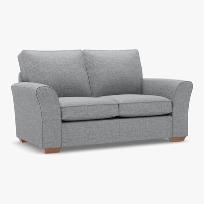 Marks & Spencer M&S Lincoln Small Sofa - Grey, Grey,Linen,Duck Egg,Blush,Mushroom,Dark Grey,Soft Teal,Silver,Natural,Dark Teal,Navy,Charcoal,Almond,Ochre,Denim