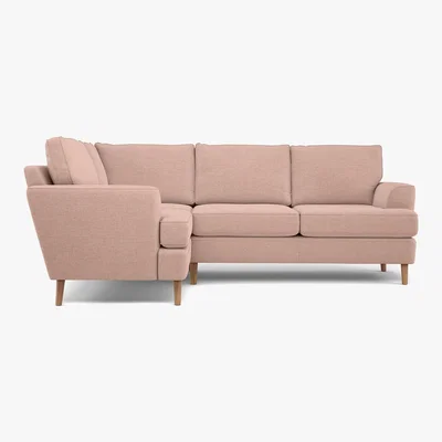Marks & Spencer M&S Copenhagen Extra Small Corner Sofa (Left-Hand) - EXSLC - Navy, Navy,Ochre,Terracotta,Light Grey,Grey,Blush Pink,Teal,Natural,Sage