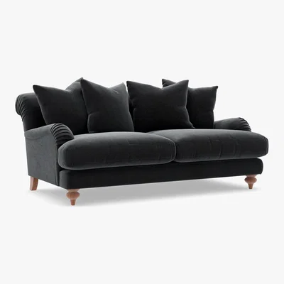 Marks & Spencer M&S Isabelle Medium Sofa - Dusky Pink, Dusky Pink,Dark Ochre,Peacock,Grey,Emerald,Navy,Duck Egg,Natural,Charcoal,Ochre,Steel