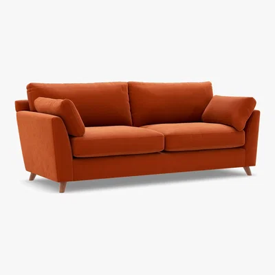 Marks & Spencer M&S Oscar Large Sofa - Almond, Almond,Ochre,Navy,Denim,Grey,Linen,Soft Teal,Duck Egg,Natural,Silver,Dark Teal,Mushroom,Dark Grey,Charcoal,Blush,Blue