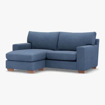 Marks & Spencer M&S Alfie Corner Chaise Sofa - CHSE - Steel, Steel,Duck Egg,Charcoal,Navy,Natural,Dark Red,Silver,Denim,Indigo,Dark Teal