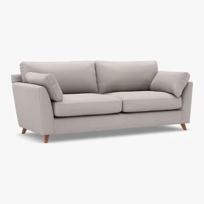 Marks & Spencer M&S Oscar Large Sofa - Almond, Almond,Ochre,Navy,Denim,Grey,Linen,Soft Teal,Duck Egg,Natural,Silver,Dark Teal,Mushroom,Dark Grey,Charcoal,Blush,Blue