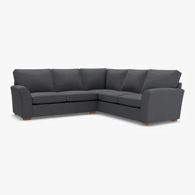 Marks & Spencer M&S Lincoln Corner Sofa - CNR - Ochre, Ochre,Terracotta,Navy,Light Grey,Grey,Blush Pink,Teal,Sage,Natural