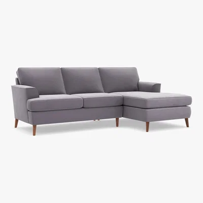 Marks & Spencer M&S Copenhagen Corner Chaise Sofa (Right-Hand) - R3STC - Terracotta, Terracotta,Light Grey,Grey,Navy,Ochre,Teal,Blush Pink,Natural,Sage