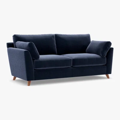 Marks & Spencer M&S Oscar Medium Sofa - Almond, Almond,Ochre,Navy,Denim,Grey,Linen,Soft Teal,Duck Egg,Natural,Silver,Dark Teal,Mushroom,Dark Grey,Charcoal,Blush,Blue