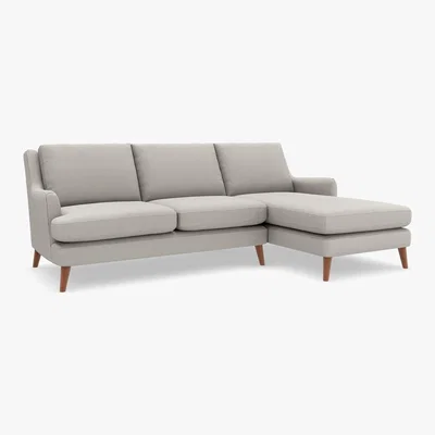 Marks & Spencer M&S Ashton Corner Chaise Sofa (Right-Hand) - R3STC - Natural, Natural,Soft Teal,Grey,Navy,Dark Grey,Blush,Duck Egg,Dark Teal,Silver,Linen,Almond,Denim,Charcoal,Blue,Mushroom